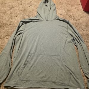 Men's Green Hoodie Shirt
